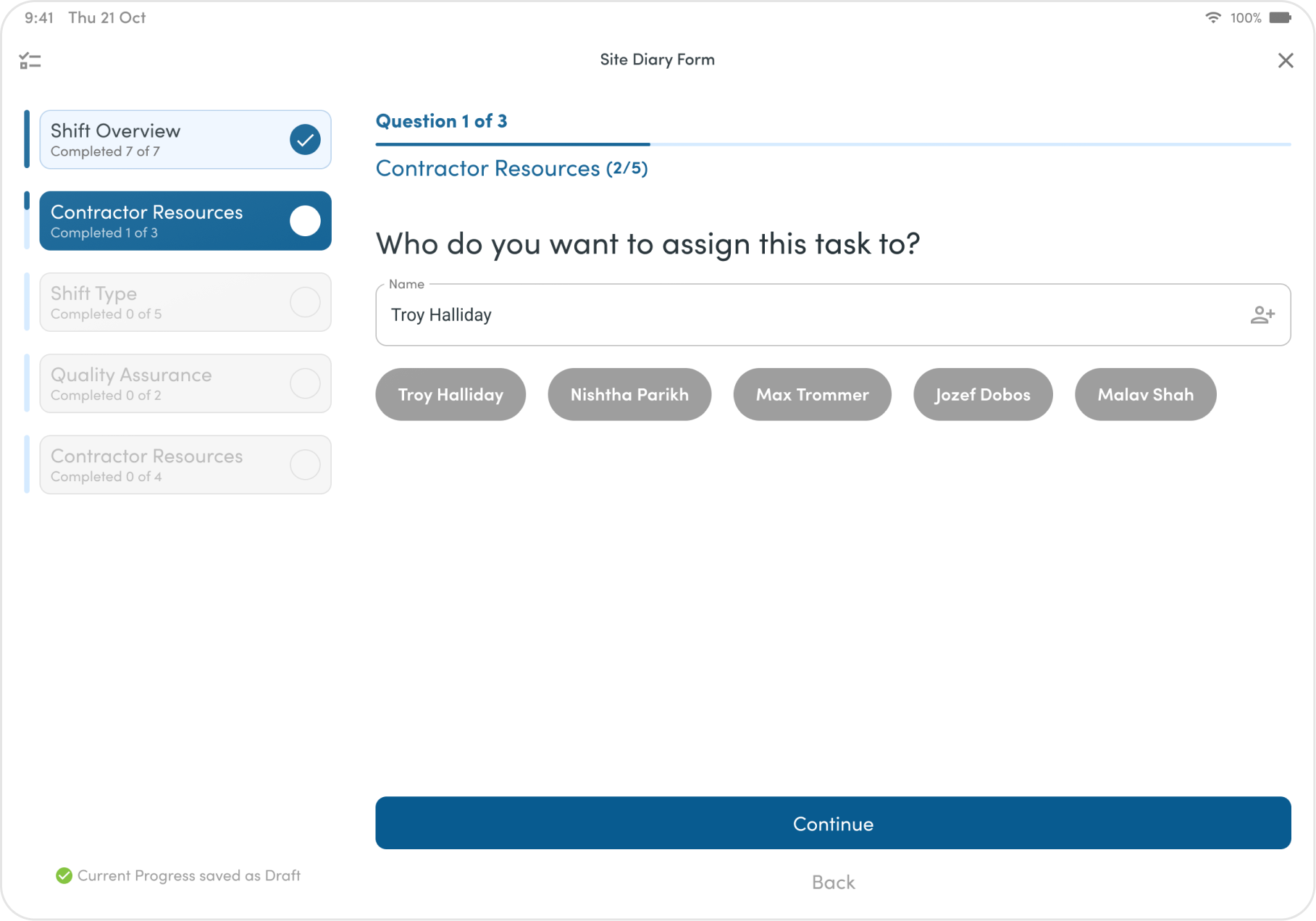 2. True Mobile Workflow