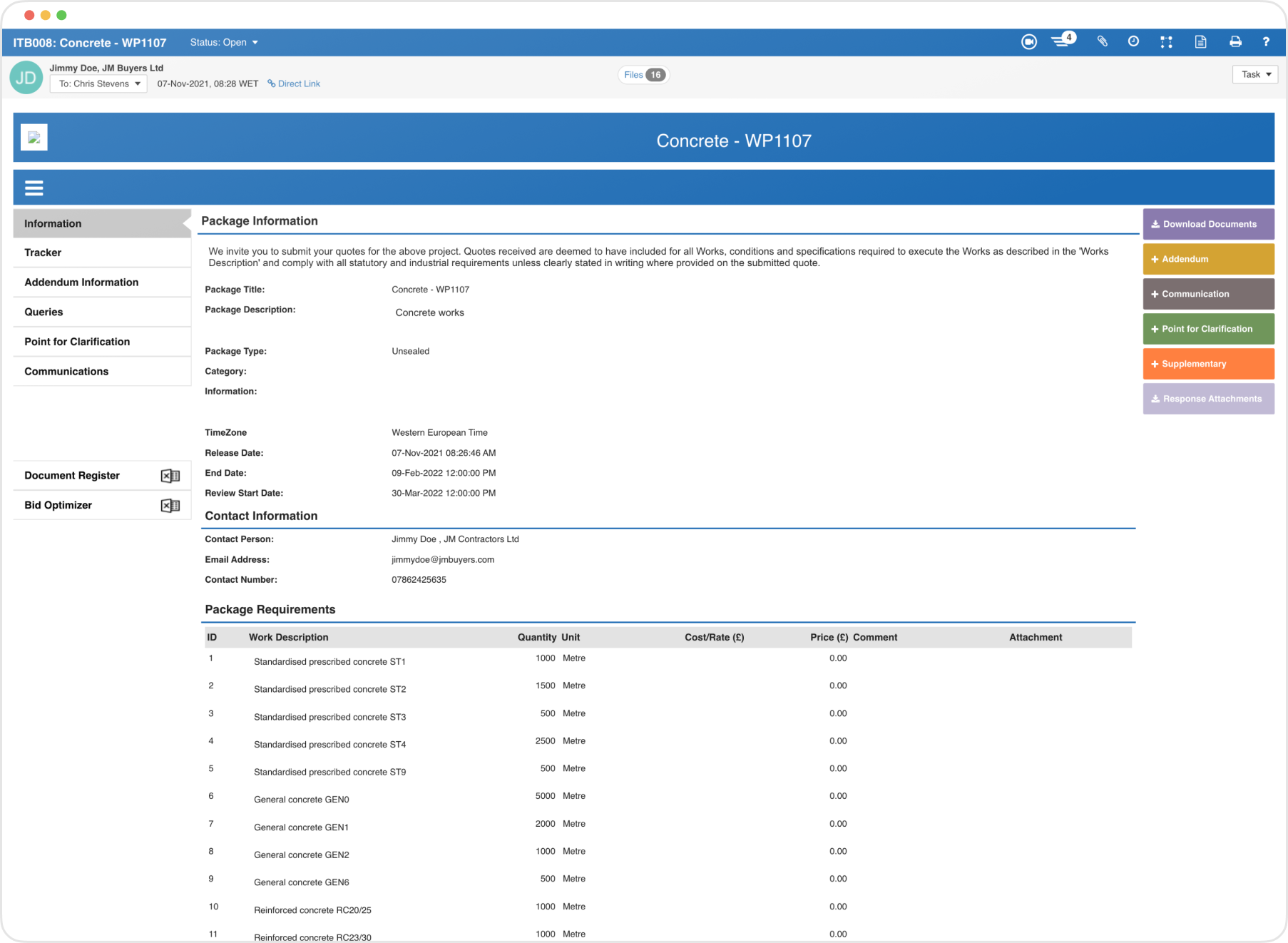 4. Bid Inventory _ Invitations